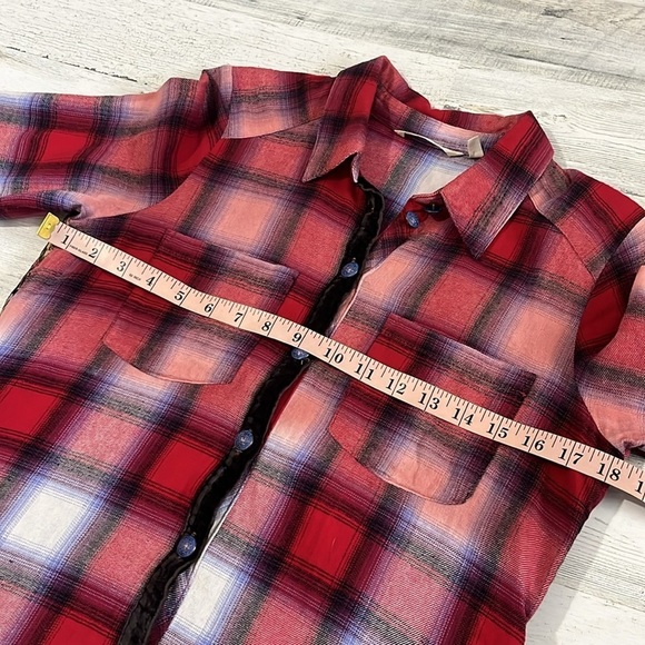 Soft Surroundings Plaid Embroidered Tunic Size XS - Picture 11 of 13